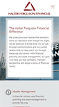 Mobile Screenshot of hffinancial.com